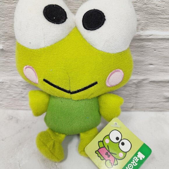 Sanrio Keroppi Plush Stuffed Animal with Original Tag! 🐸💚 - Picture 1 of 5